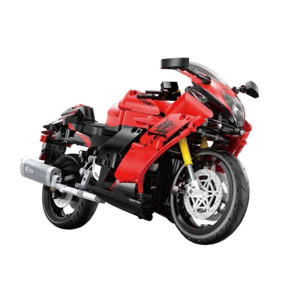 1:6 Suzuki Hayabusa Motorbike - 1043 pcs — image 9 of 12