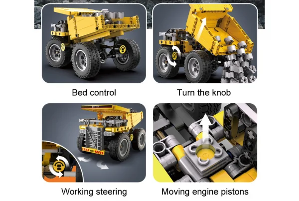 Dump truck- 372pcs &mdash; image 5 of 5