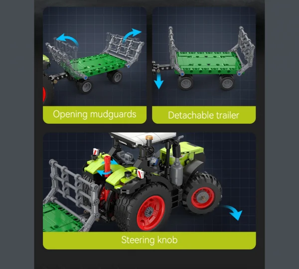 CLAAS Arion 660 Farm Tractor - 448 pcs — image 11 of 14