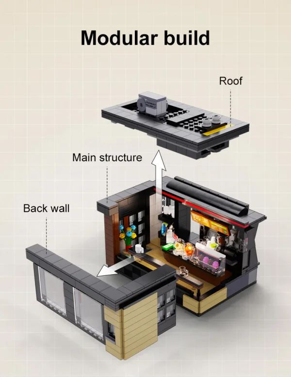 Coffee shop - 768pcs — image 6 of 12