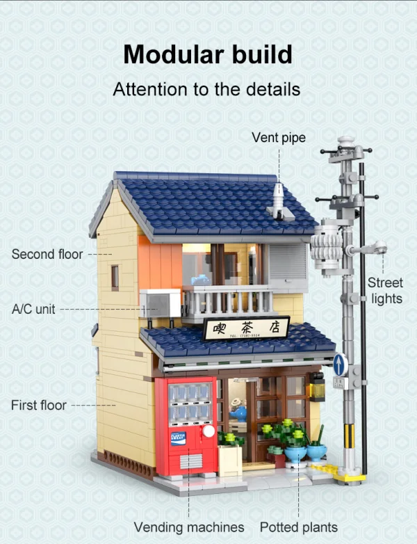 Tea house - 1200pcs &mdash; image 5 of 13