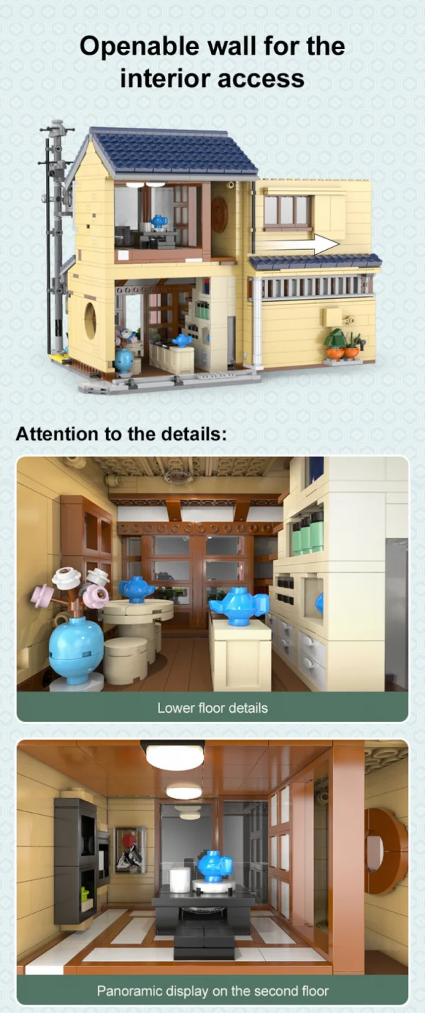 Tea house - 1200pcs &mdash; image 4 of 13