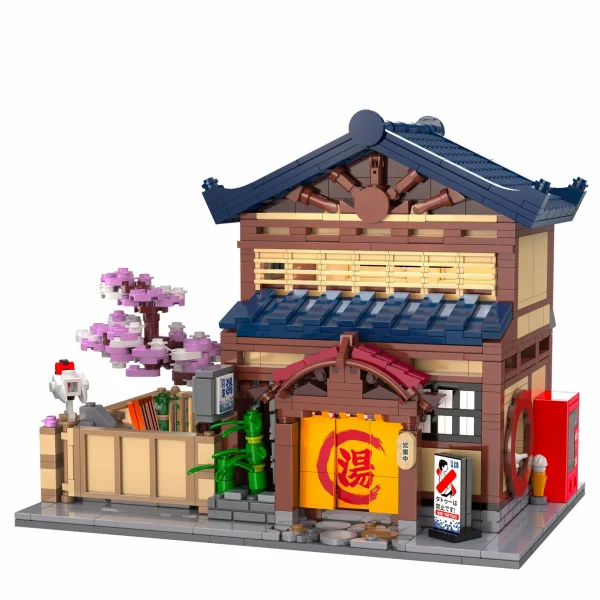 Japanese Sento Bathhouse - 1249 pcs &mdash; image 2 of 7