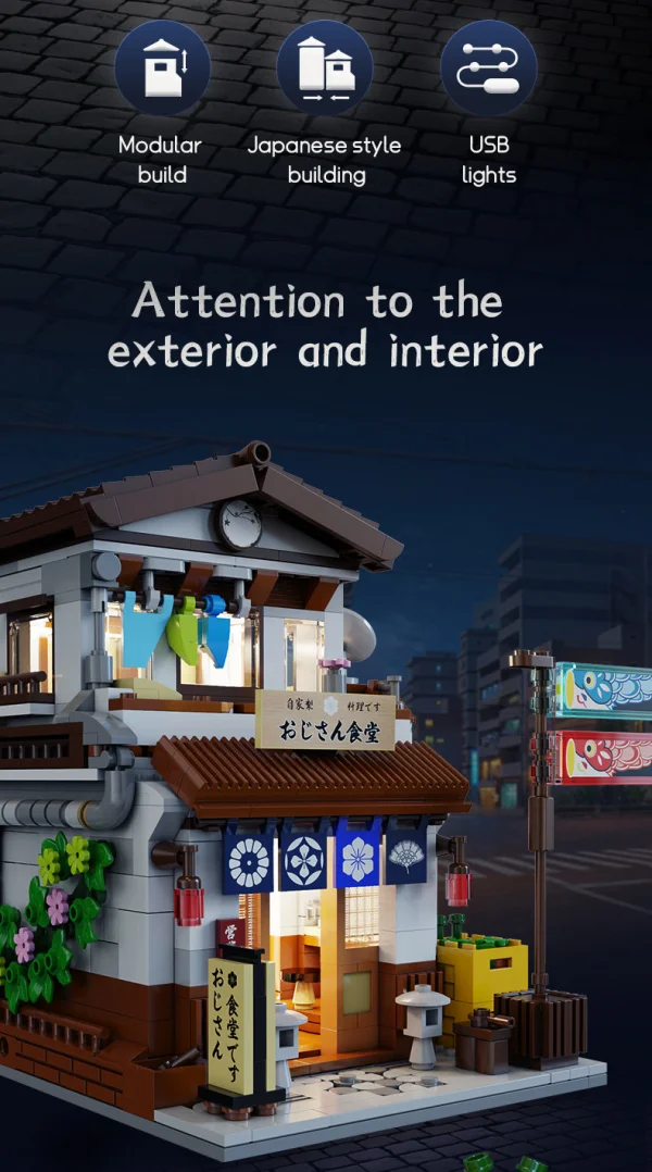 Japanese Style Canteen- 861 pcs &mdash; image 13 of 13