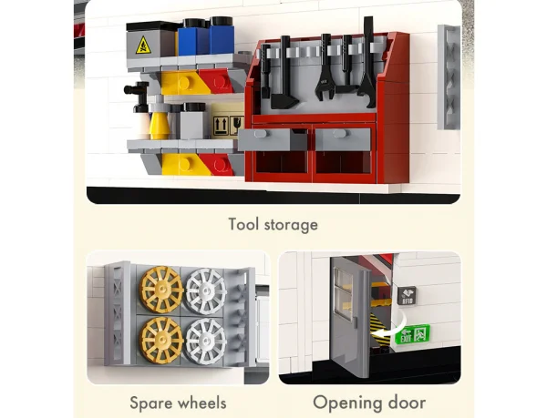 Shell Service Station 1697pcs &mdash; image 2 of 12