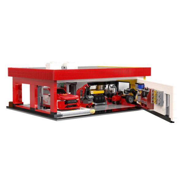 Shell Service Station 1697pcs &mdash; image 10 of 12