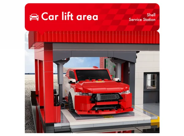 Shell Service Station 1697pcs &mdash; image 5 of 12