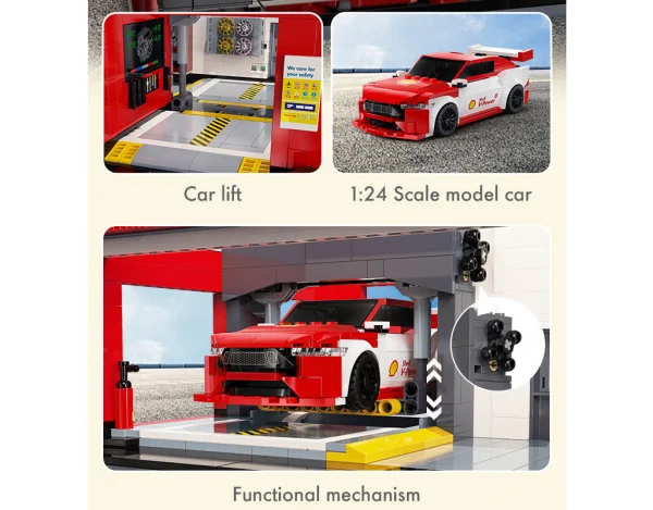 Shell Service Station 1697pcs &mdash; image 4 of 12