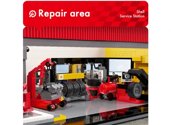 Shell Service Station 1697pcs &mdash; image 3 of 12