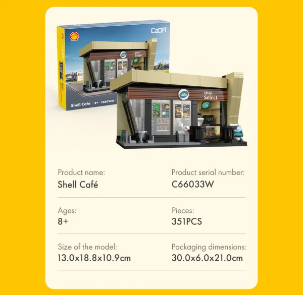 Shell Select Coffee Shop Café - 351 pcs — image 9 of 10