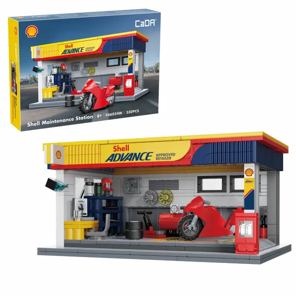 Shell Maintenance Service Station - 330 pcs — image 1 of 9