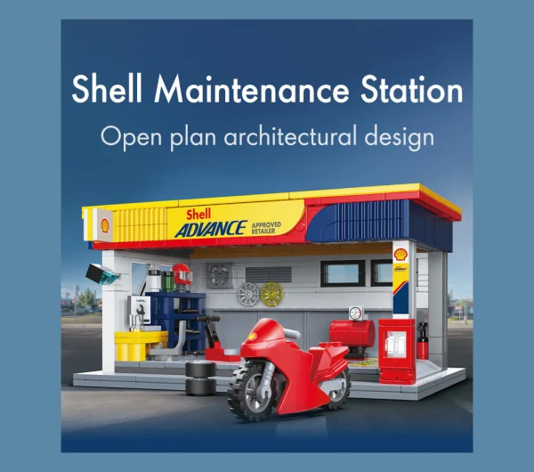 Shell Maintenance Service Station - 330 pcs — image 3 of 9