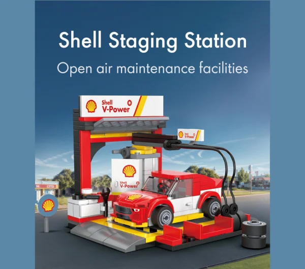 Shell Pit Stop Staging Station - 237 pcs