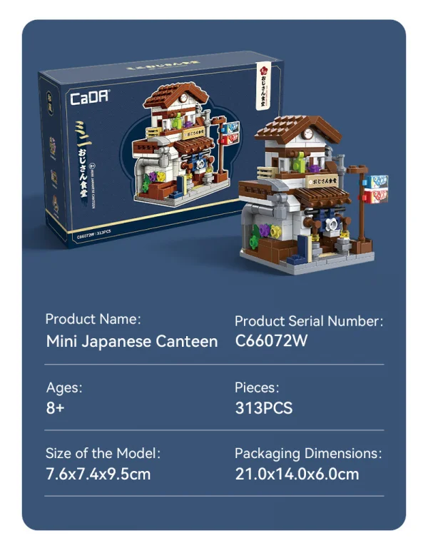 Mini Japanese Style Canteen - 313 pcs &mdash; image 4 of 4