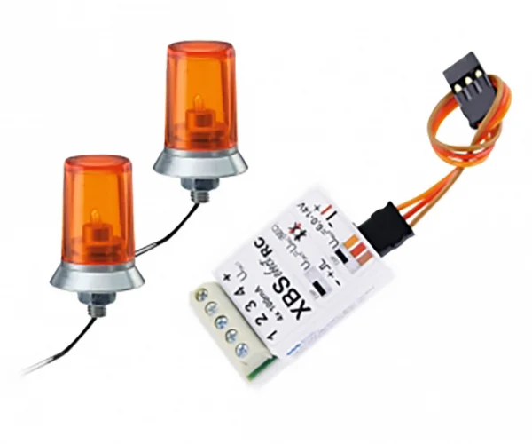 Tamiya Orange Flashing Light 24X15mm (2)