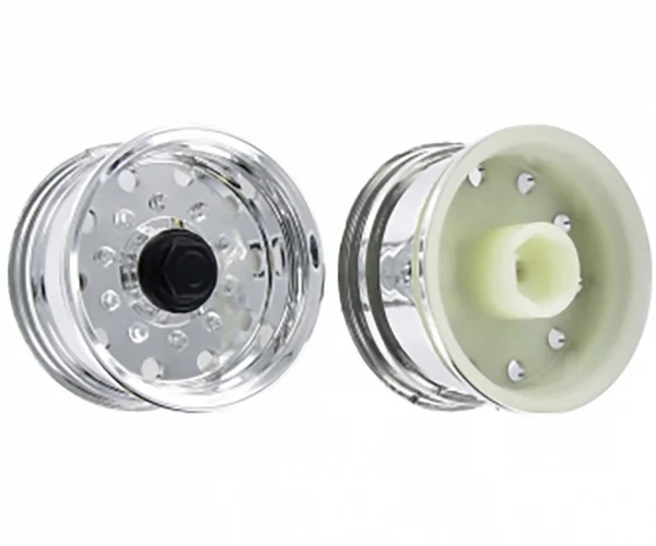 Tamiya Trailer Rim Chrome