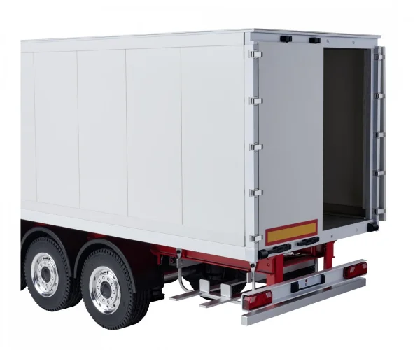 Carson Semi Trailer - 3 Axles - White &mdash; image 3 of 5