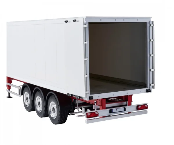 Carson Semi Trailer - 3 Axles - White &mdash; image 4 of 5