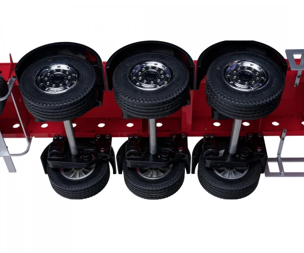 Carson Semi Trailer - 3 Axles - White &mdash; image 5 of 5