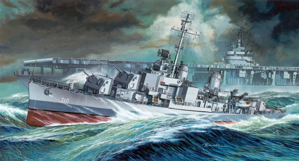 Dragon 1/350 Uss Gearing Dd-710 1945 Disc
