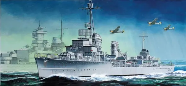 Dragon 1/350 German Z-38 Destroyer(Smartki — image 2 of 2