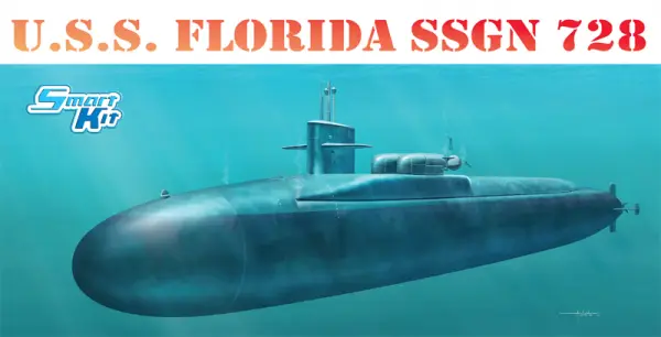 Dragon 1/350 Uss Florida Ssgn 728 &mdash; image 2 of 4