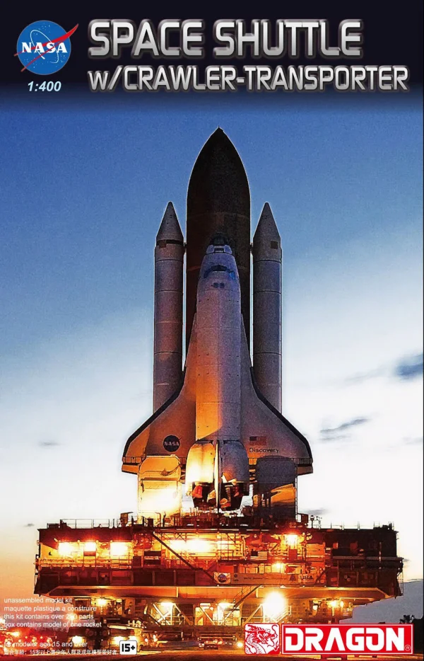 Dragon 1/400 Space Shuttle W/Crawler Trans