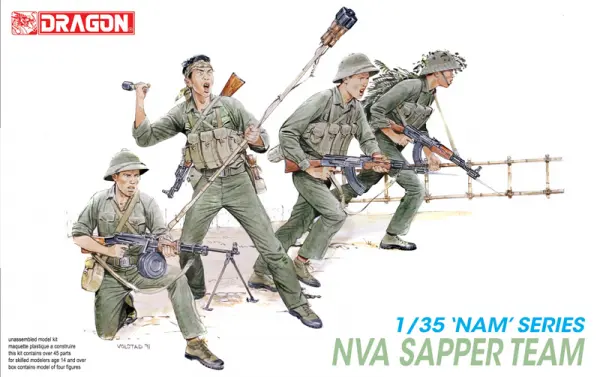 Dragon 1/35 Nva Sapper Team — image 3 of 3