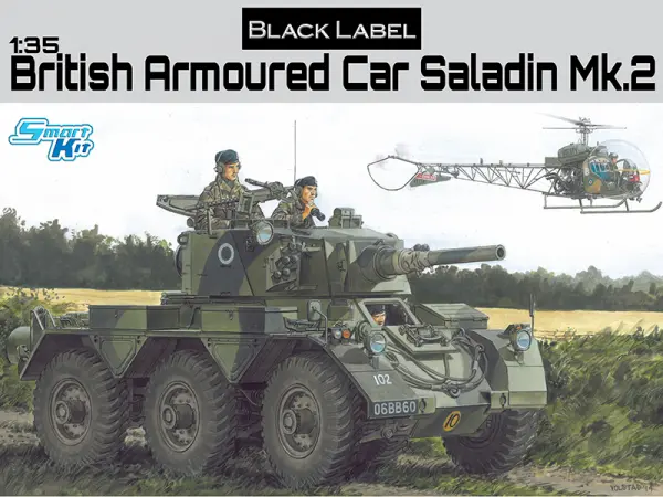 Dragon 1/35 British Armored Car Saladin &mdash; image 8 of 14