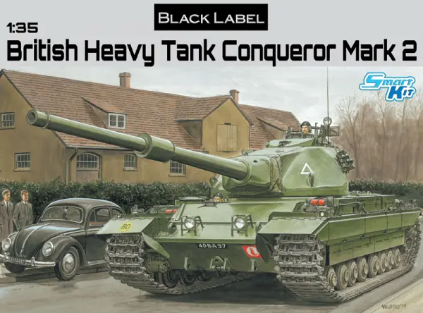 Dragon 1/35 British Heavy Tank Conqueror &mdash; image 14 of 16
