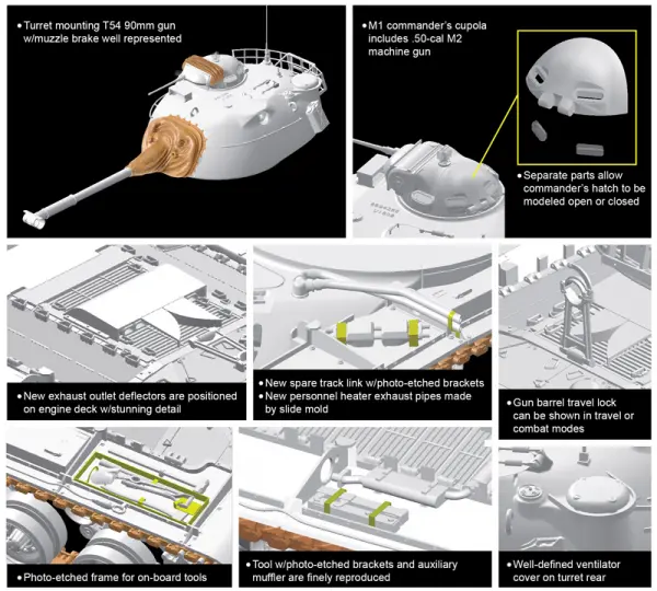 Dragon 1/35 M48A1 (Smart Kit) — image 13 of 16