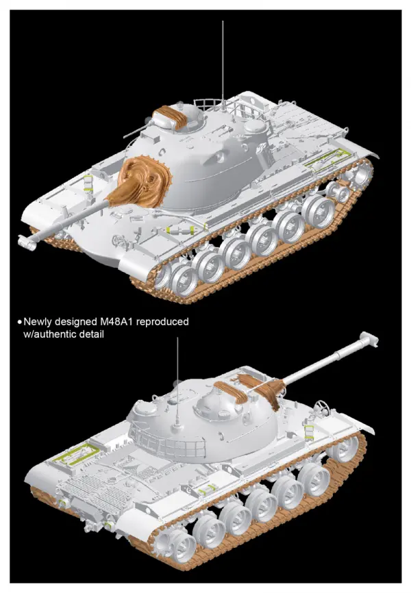 Dragon 1/35 M48A1 (Smart Kit) — image 12 of 16