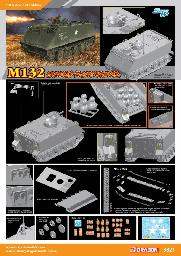 Dragon 1/35 M132 Armored Flamethrower — image 3 of 3