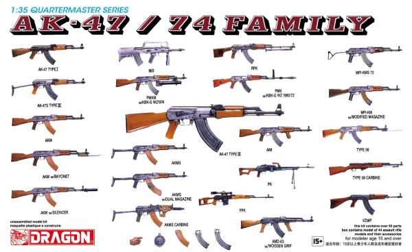 Dragon Ak-47 /74 Family Part 1 — image 2 of 2