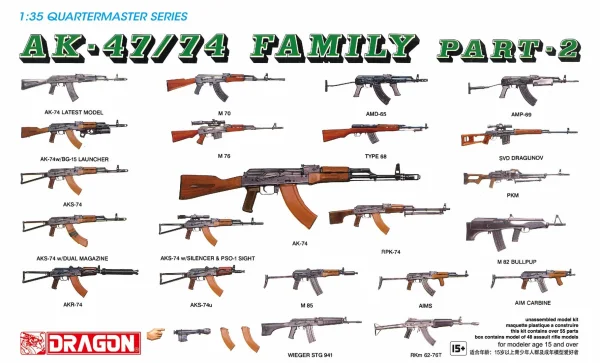 1/35 AK-47/74 FAMILY PART 2