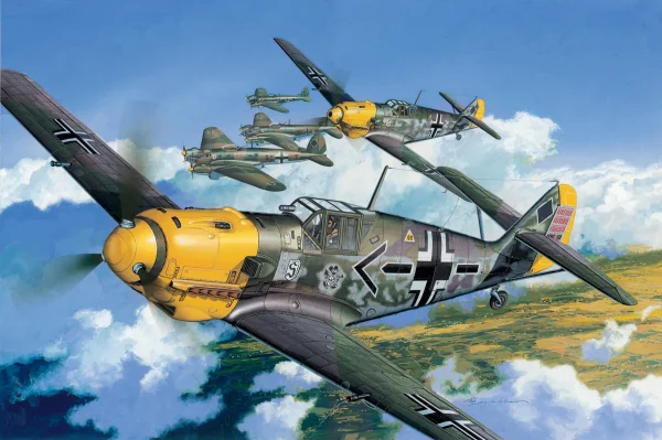 Dragon Bf109E-4 (Wing Tech)