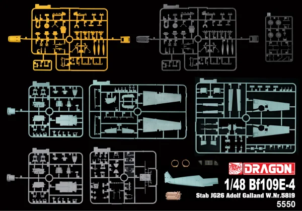 Dragon Bf109E-4 (Wing Tech)