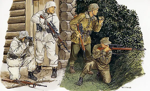 Dragon German Snipers