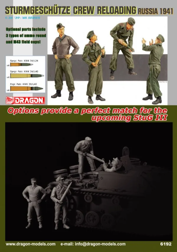Dragon Sturmges Crew Reloading Russia