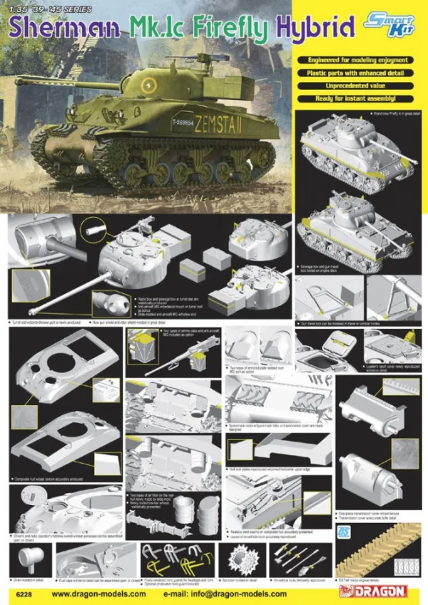 Dragon British Sherman Firefly Ic