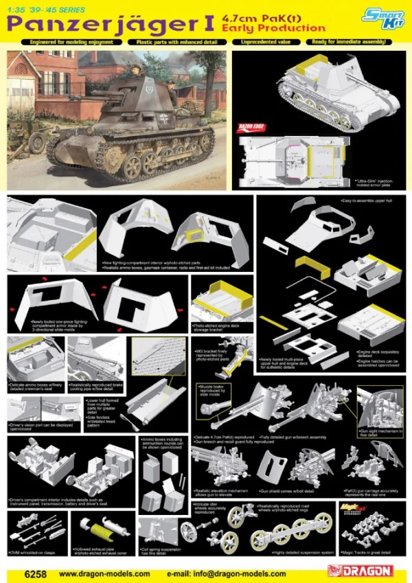 Dragon 1/35 Panzerjager I 4.7Cm *disc*