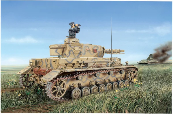 Dragon 1/35 Pz Kpfw IV Ausf F-1