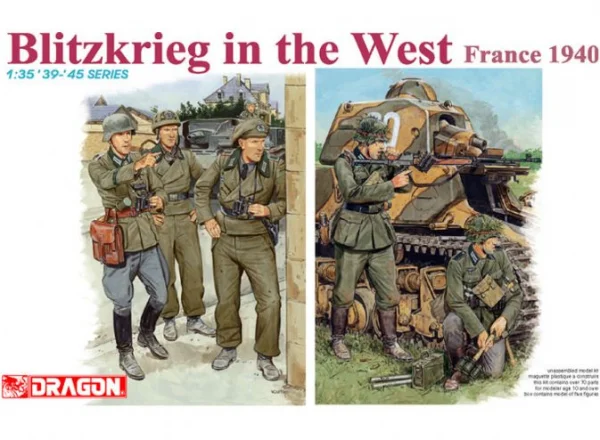 Dragon Blitzkrieg In The West (France 1940) 5 Figures