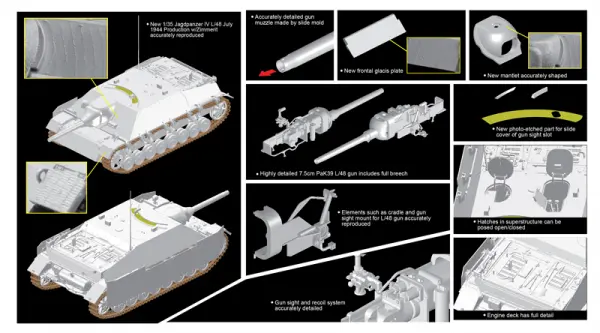 Dragon 1/35 Jagdpanzer IV L/48 July — image 4 of 8
