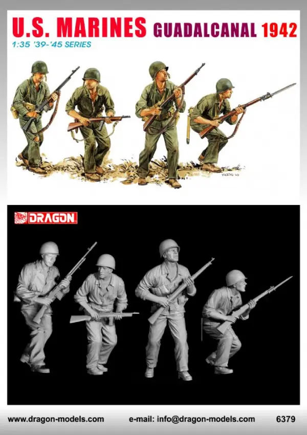Dragon 1/35 US Marines Guadacanal 1942 &mdash; image 3 of 3