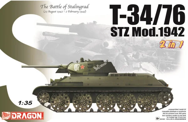 1/35 T-34/76 STZ MOD 1942