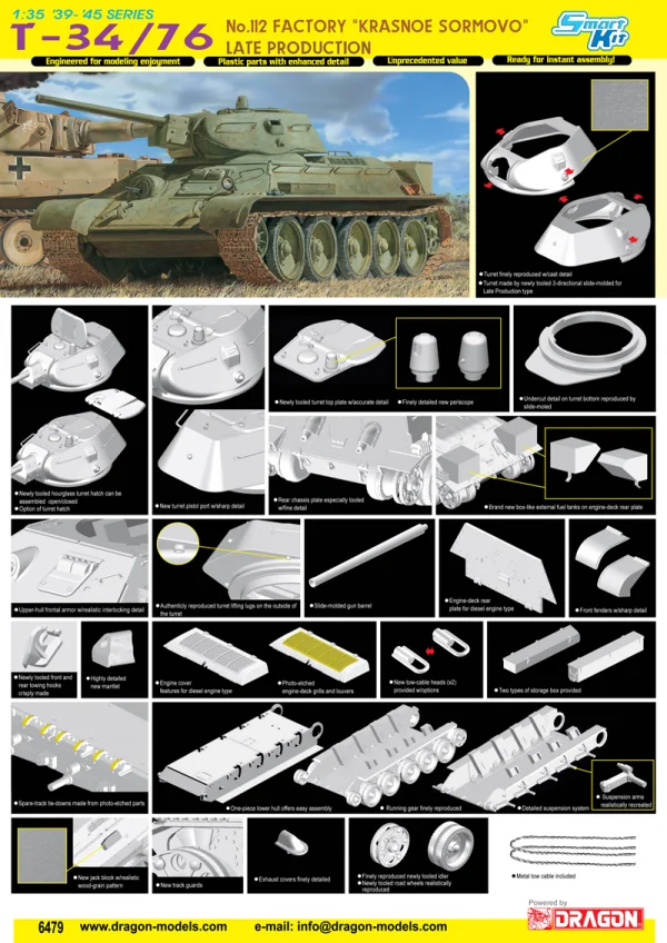 1/35 T-34/76 112 FACTORY LATE PROD — image 2 of 2