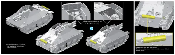 Dragon 15Cm S.Ig.33/2(Sf)Auf Jagdpanzer — image 9 of 10