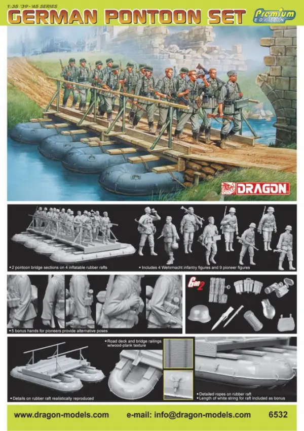 Dragon 1/35 German Pontoon Set (Premimun Edtion) — image 2 of 2