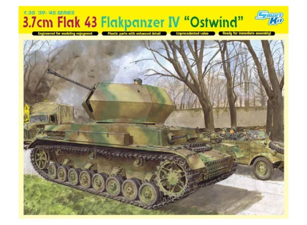 Dragon 3.7Cm Flak 43 Ostwind Smart Kit — image 2 of 2